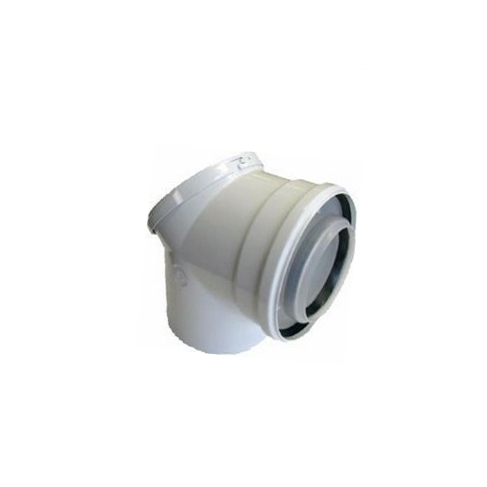 Buderus Abgassystem konzentrischer Revisions-Bogen 87° DN 80/125