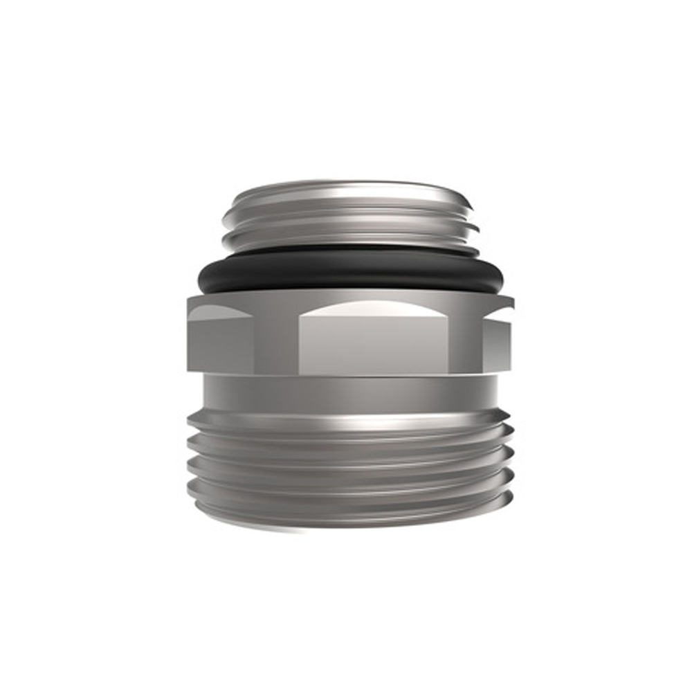 Buderus Verteileranschlussstück RL 1/2" AGx3/4" AG Einbau im Rücklauf