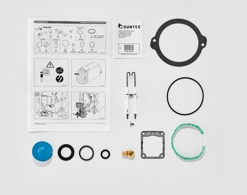 Buderus SB105 27 kW Service Set Wartungsset Brenner Logatop BZ1.0-27 everp