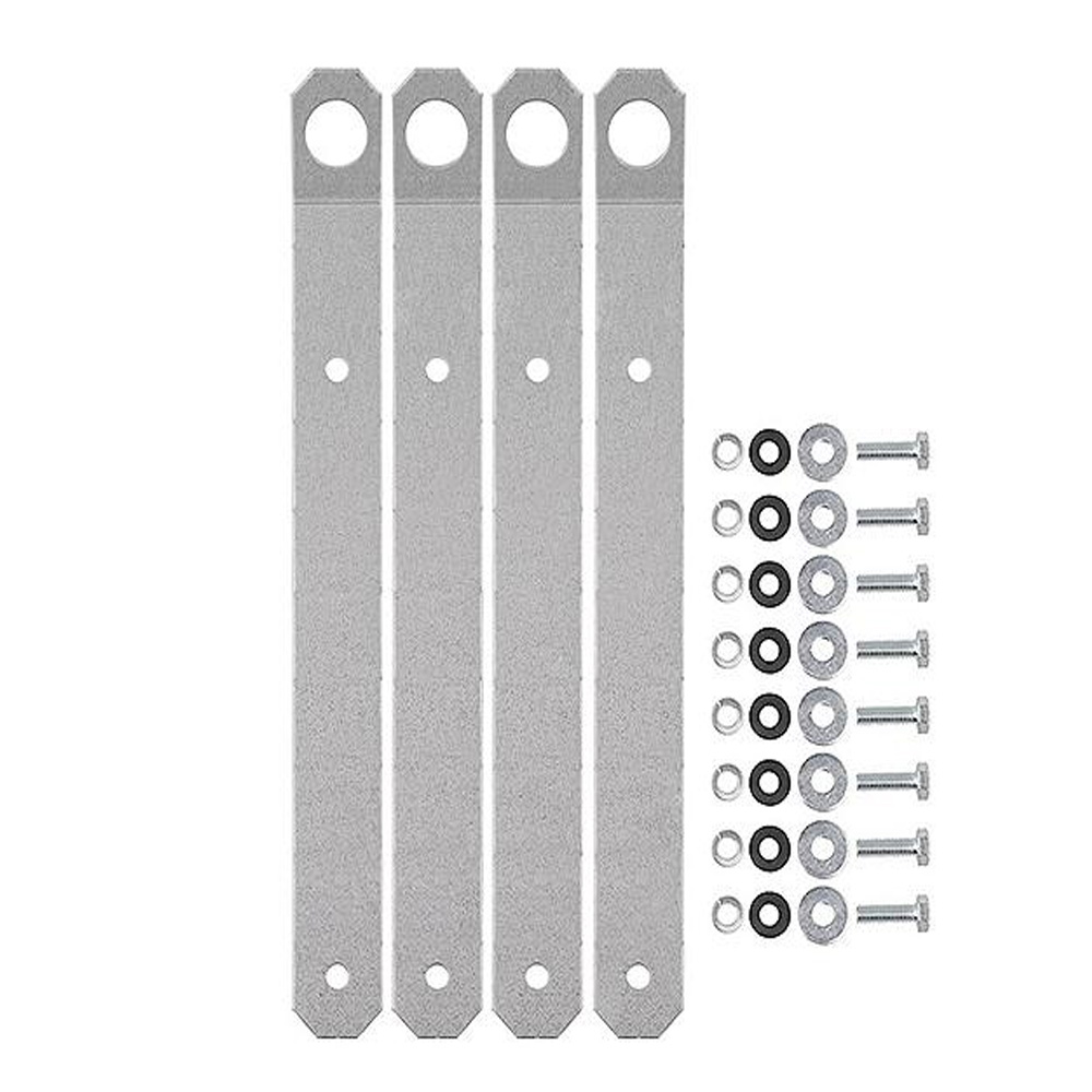 Kroll 4 Aufhängelaschen für Deckenmontage für Luftheizer LH 120 bis 930