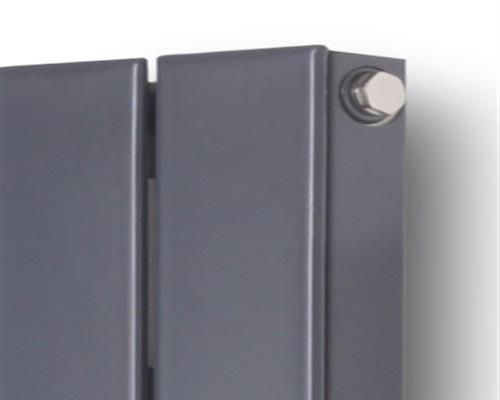 Design Paneelheizkörper Panio Crystal Basic mit Glasfront Vertikalheizkörper