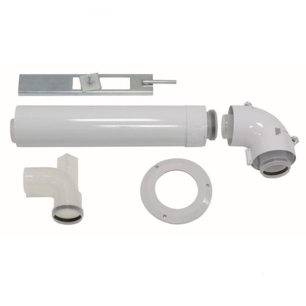 Vaillant Basis Anschluss Set 60/100 PP Schacht Abgassystem konz. 0020077523