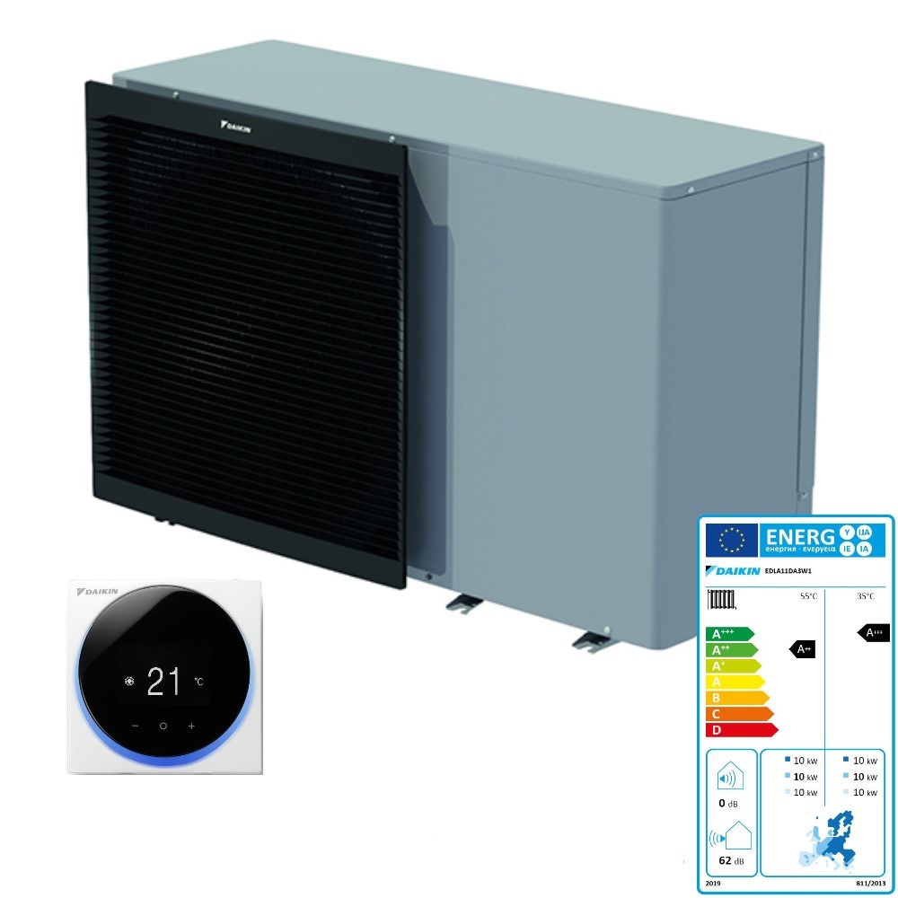 Daikin Wärmepumpe Altherma 3 M H/C 11 BUH3 EBLA11D3W1 Luft Regler Madoka