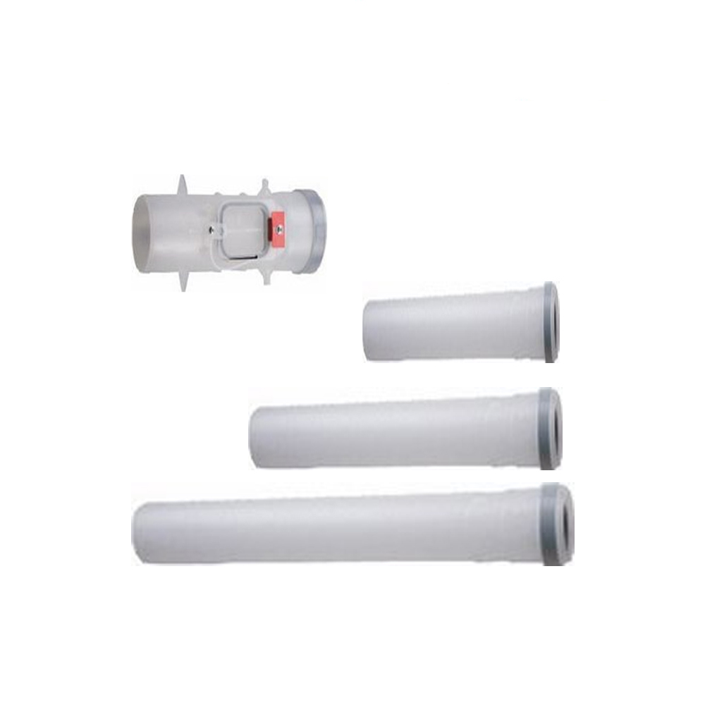 Buderus Abgassystem GA-K Kunststoff PP DN80 Abgasrohr Bogen Revision