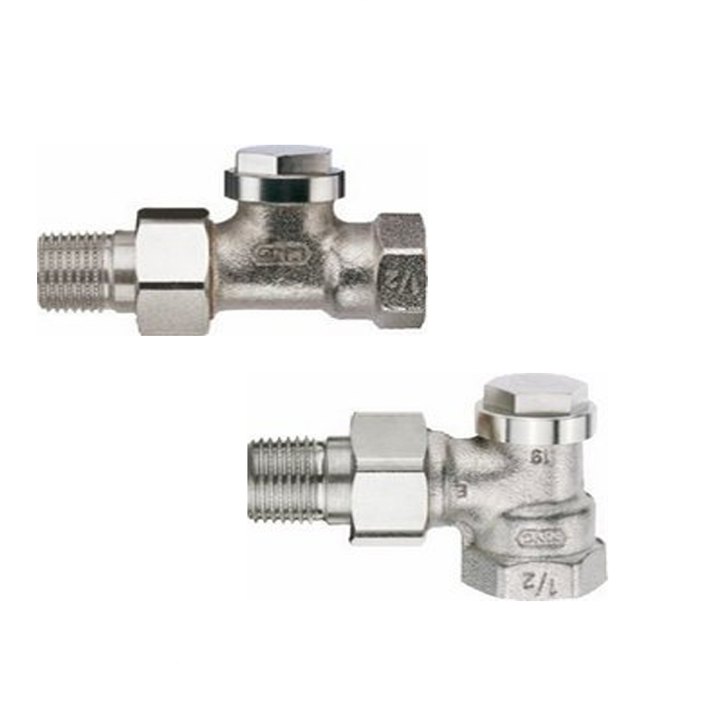 Buderus Logafix Heizkörper Rücklaufverschraubung Eck DG 3/8" 1/2" Voreinstellung