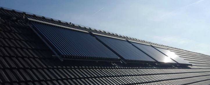 TWL Vakuumröhren Kollektor 4,57 m² Solar Kollektor Solarmodul Solaranlage