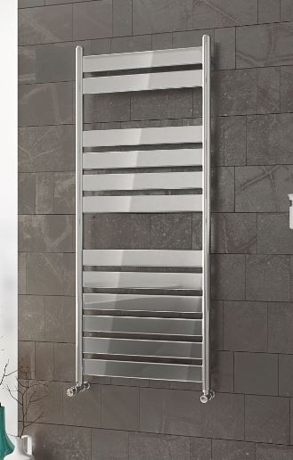 Design Badheizkörper Scala Vera chrom Badwärmer Handtuchheizkörper Heizkörper