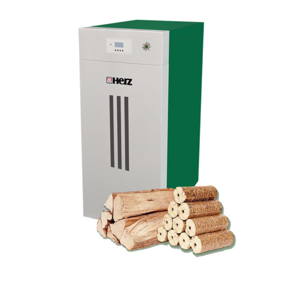 Paket Herz Firestar Lambda 20 kW Holzvergaser Holzkessel Scheitholzkessel RTA