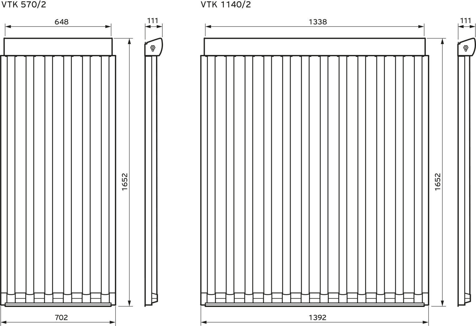 VAILLANT Vakuum Röhrenkollektor auroTHERM exclusiv VTK 1140/2 Solaranlage