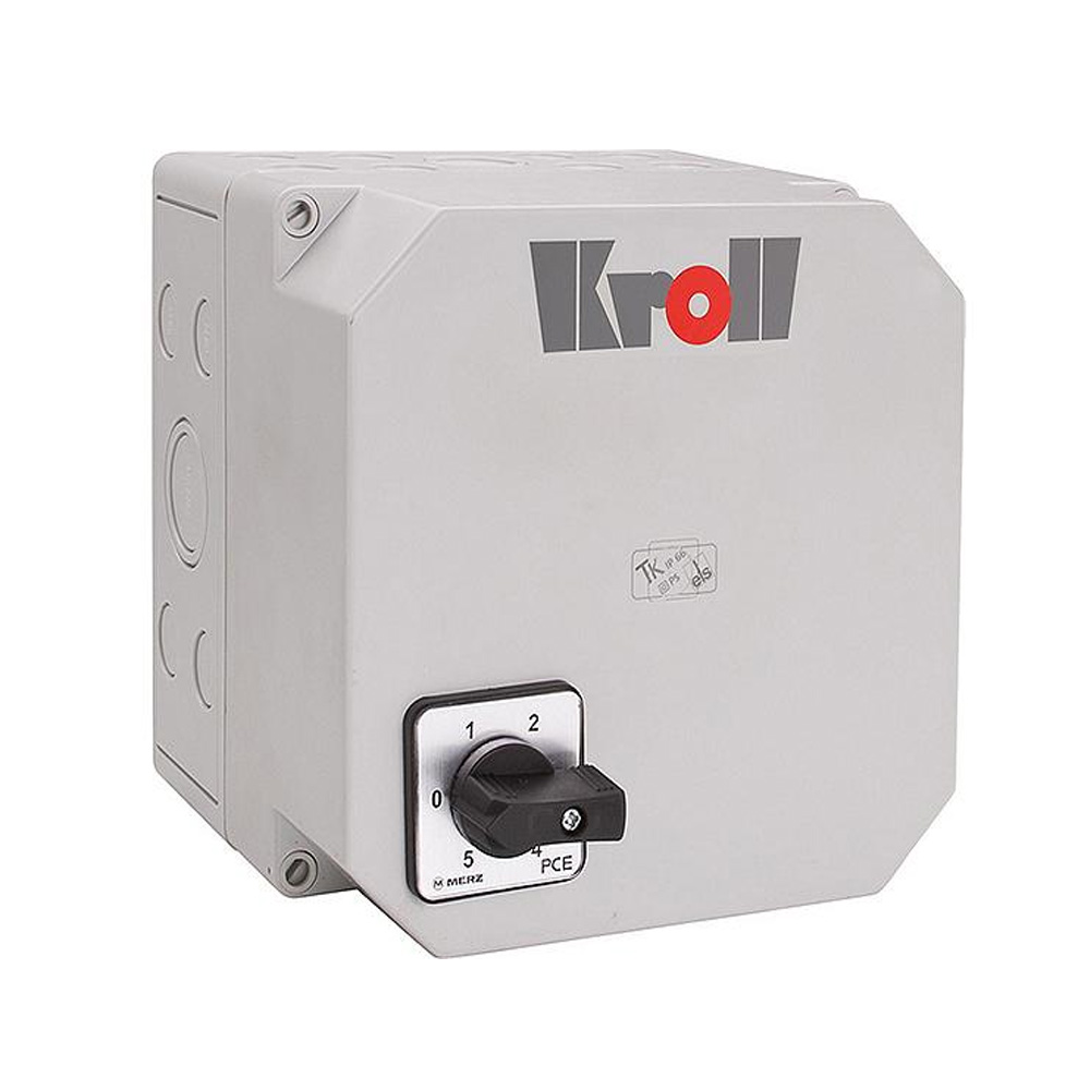 Kroll 5-Stufenschalter für max. 7 A für Lufterhitzer Kroll LH120 bis 230