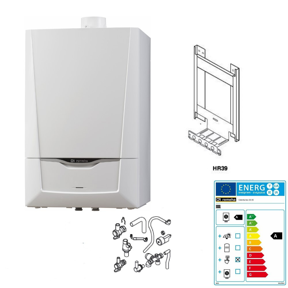 Remeha Calenta Ace 25 DS 25 kW Gas Brennwert Wandheizkessel Gastherme 7676814