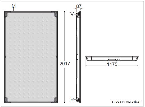 Buderus Logasol SKN 4.0 s senkrechter Flachkollektor Solarkollektor Solaranlage