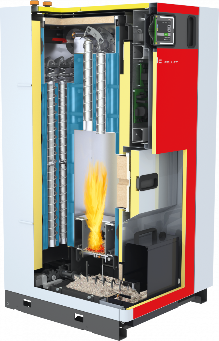 Fröling Brennwert Pelletskessel PE1c Pellet 16 16 kW 14223 Lambdatronic P 3200