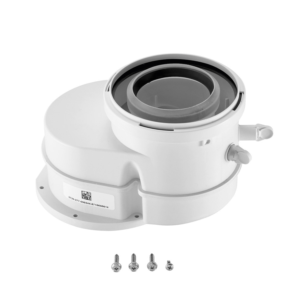 Buderus Abgasadapter DN80/125 für Bestandsinstallation GB172 f GB172i.2 GB182i.2