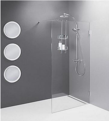 Glasduschwand Walk In Eloqui 880 x 2000 x 8 mm ESG mit Wandbeschlägen Dusche