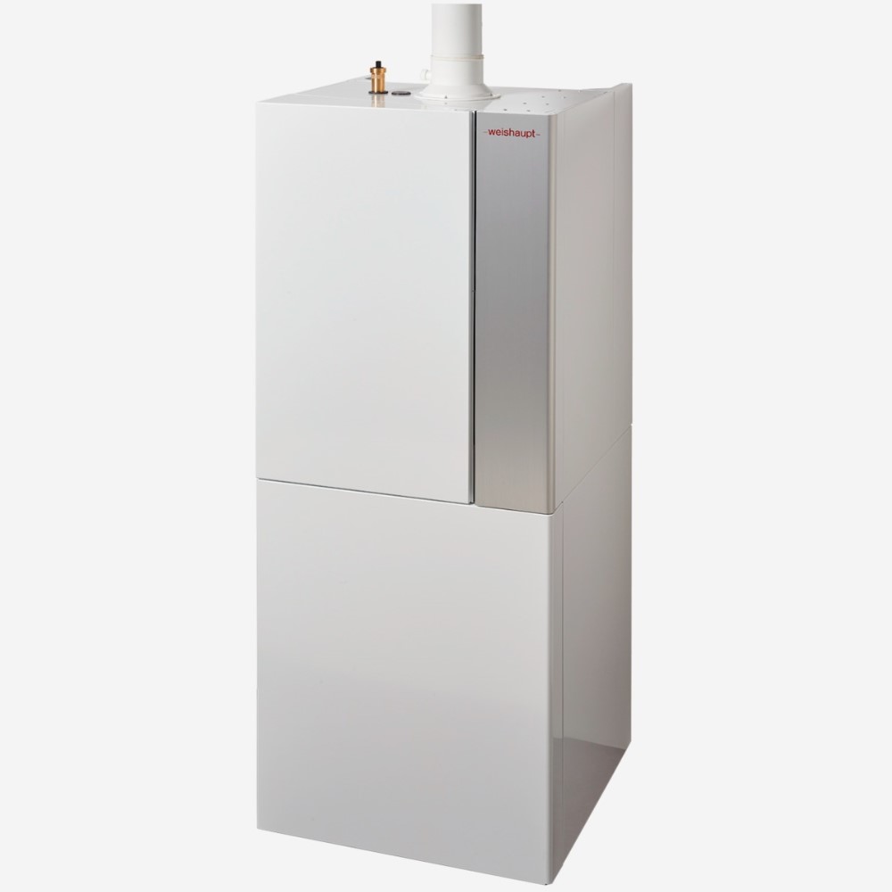 Weishaupt Gasbrennwert Kompaktgerät Paket WTC-GB 15-B K-80P Zirkulation/Pumpe oben