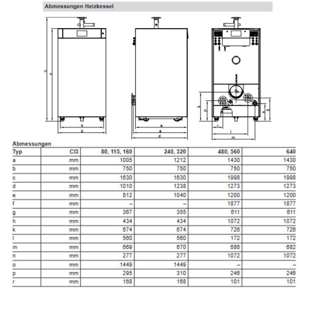 Viessmann Vitocrossal 300 CI3 115 kW Gas Brennwertkessel Heizkessel Z028218