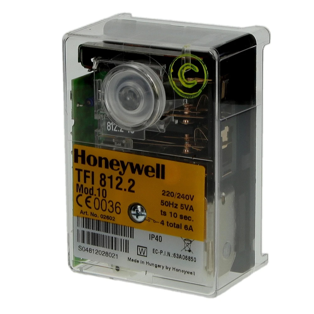 Honeywell Gasfeuerungsautomat TFI 812.2 Modell 10 für atmosphärische Gasbrenner