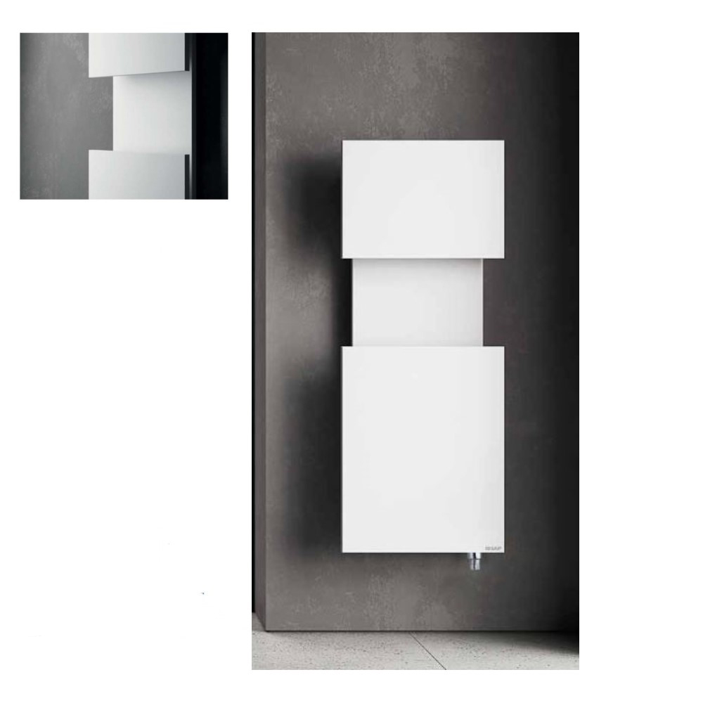 BEMM M ́ama 3D Designer Heizkörper 1700 x 550 mm RAL9016 weiß