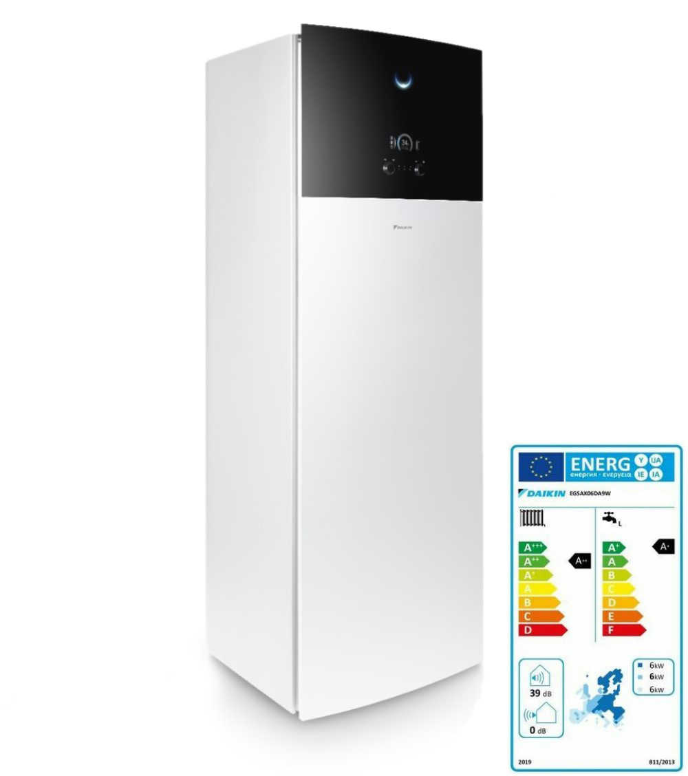 Daikin Sole Wärmepumpe Altherma 3 Geo 6 kW H/C 180 Liter Speicher Heizen Kühlen