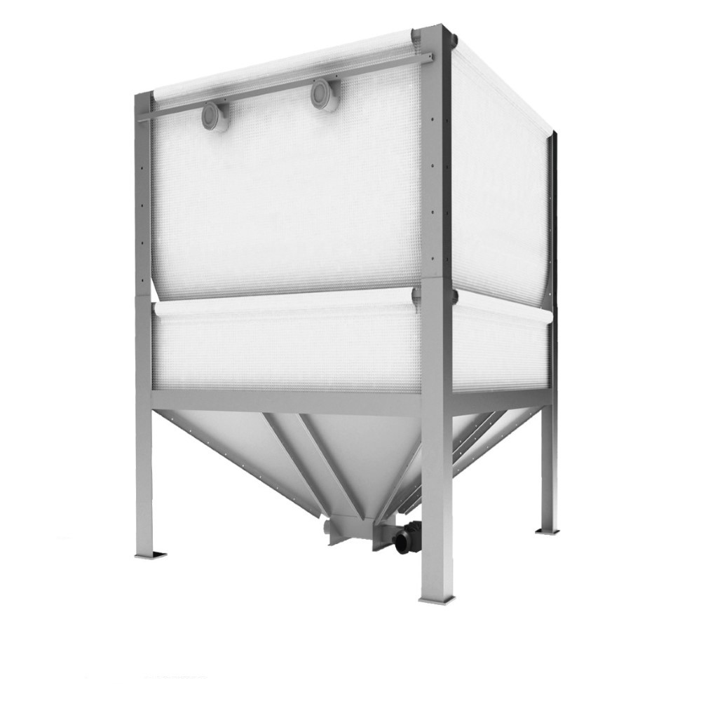 ETA Pelletsbox 21 Speed Pelletsilo Pelletlager 2100 x 2100 mm 2,8 - 4,7 Tonnen