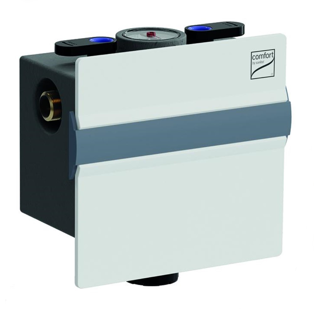 Füllcombi Comfort CA A24 DN 15(1/2") mit Manometer 360 Grad drehbar 6828.15.888