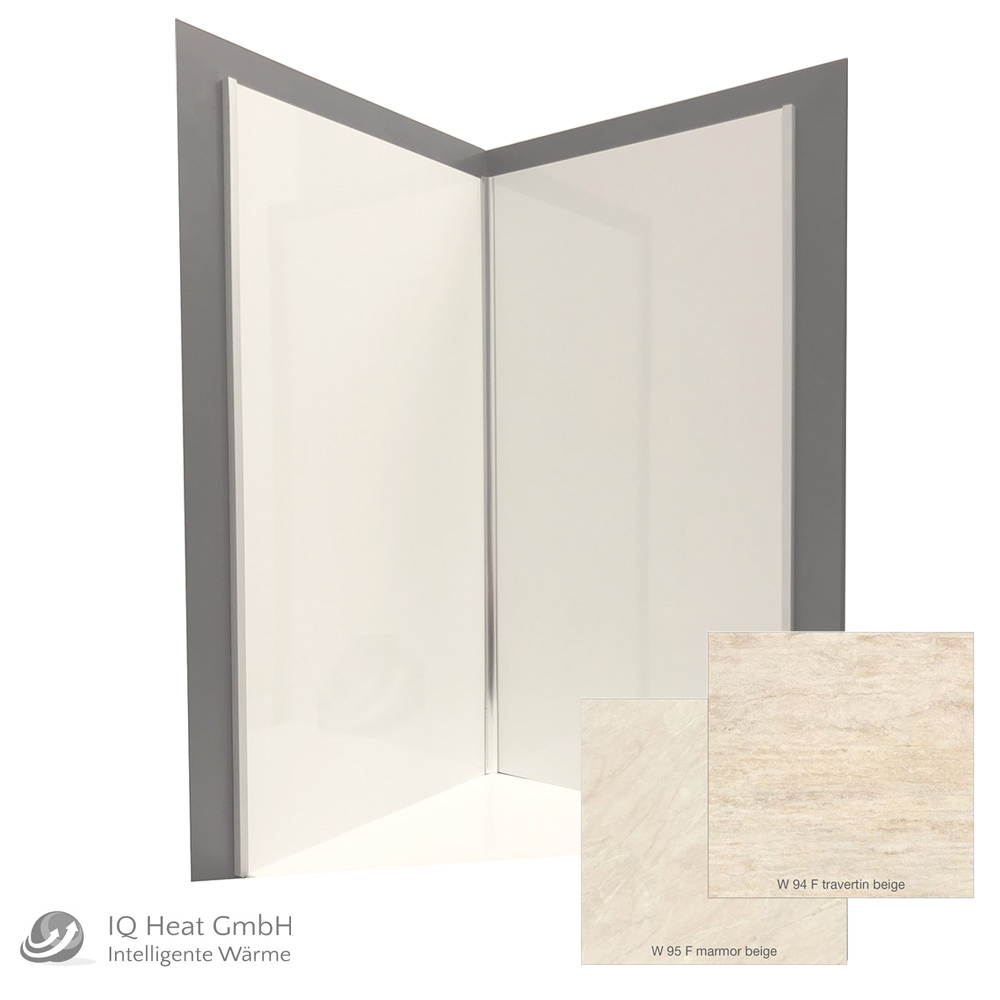 Rückwandsystem CS Easypanel Marmor Naturstein Duschboard Wandpaneel Wandboard