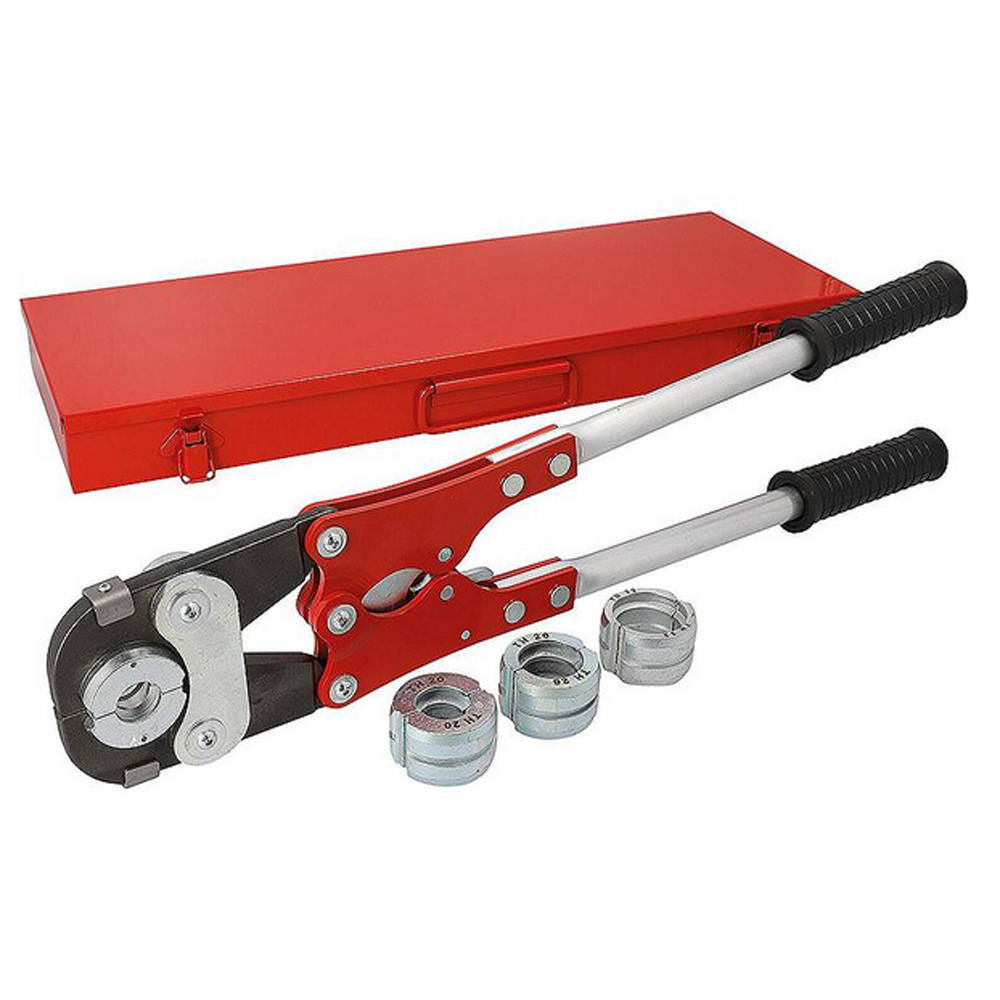 Handpresszange mit Wechseleinsätzen TH-Kontur 16 20 26 32 Presszange Rohrpresse