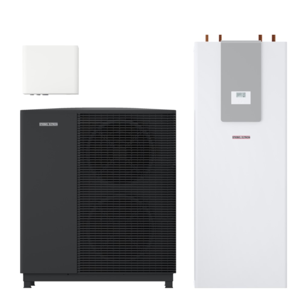 STIEBEL ELTRON Luft Wärmepumpen Set WPL-A 13.2 Plus HK 400 + HSBC 300 #207560