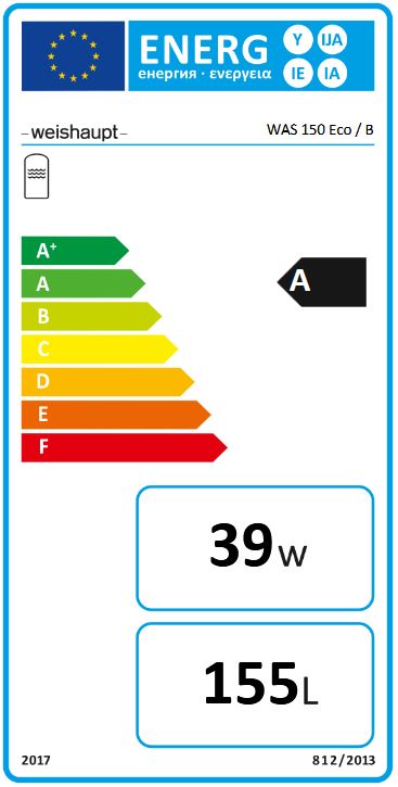 Weishaupt Trinkwasserspeicher WAS 150 Eco/B Warmwasserspeicher 47415201