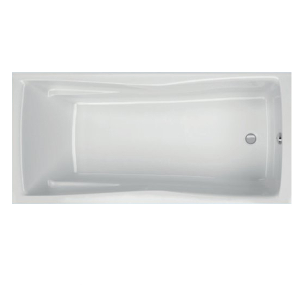 Acryl Badewanne Andorra 190x 90 cm weiß Wanne Styropor Wannenträger rechteck