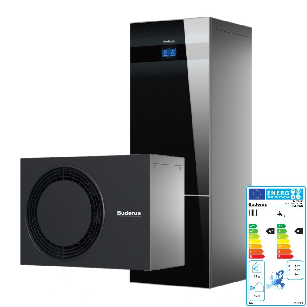 Buderus Luft Wärmepumpe Logaplus M Logatherm plus WLW186i-4 AR T180