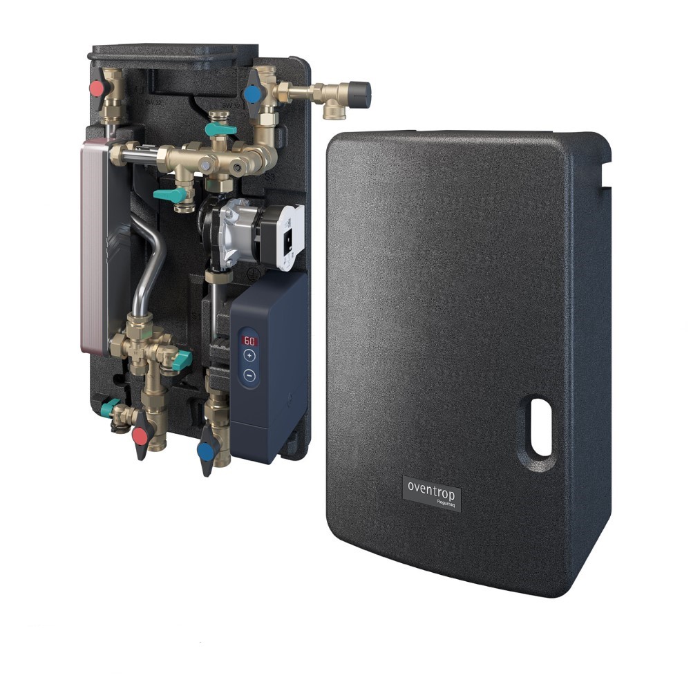 Frischwasserstation Oventrop Warmwasserstation Regumaq X-25 HE Pumpe 1381125