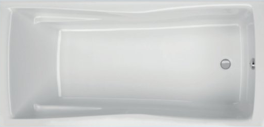 Acryl Badewanne Andorra 190x 90 cm weiß Wanne Styropor Wannenträger rechteck