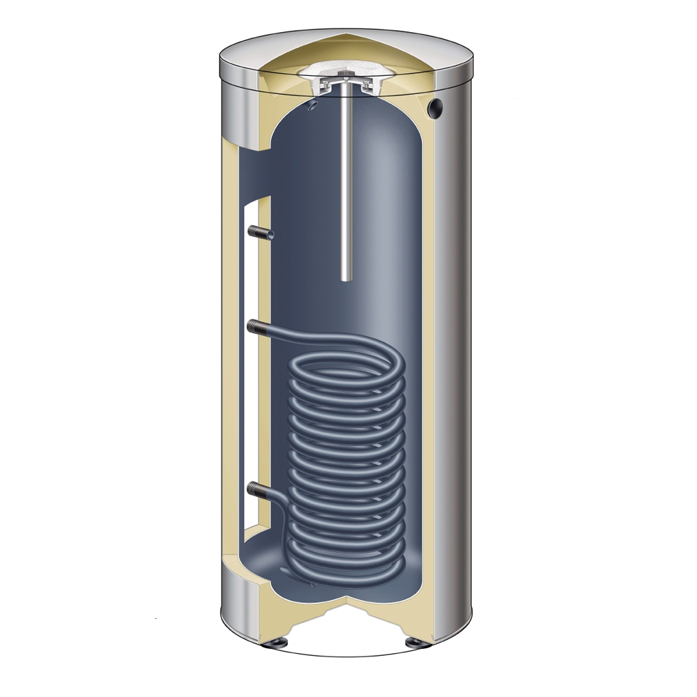 Viessmann Warmwasserspeicher Vitocell 100-W (Typ CVAA) 160 Liter Speicher weiß