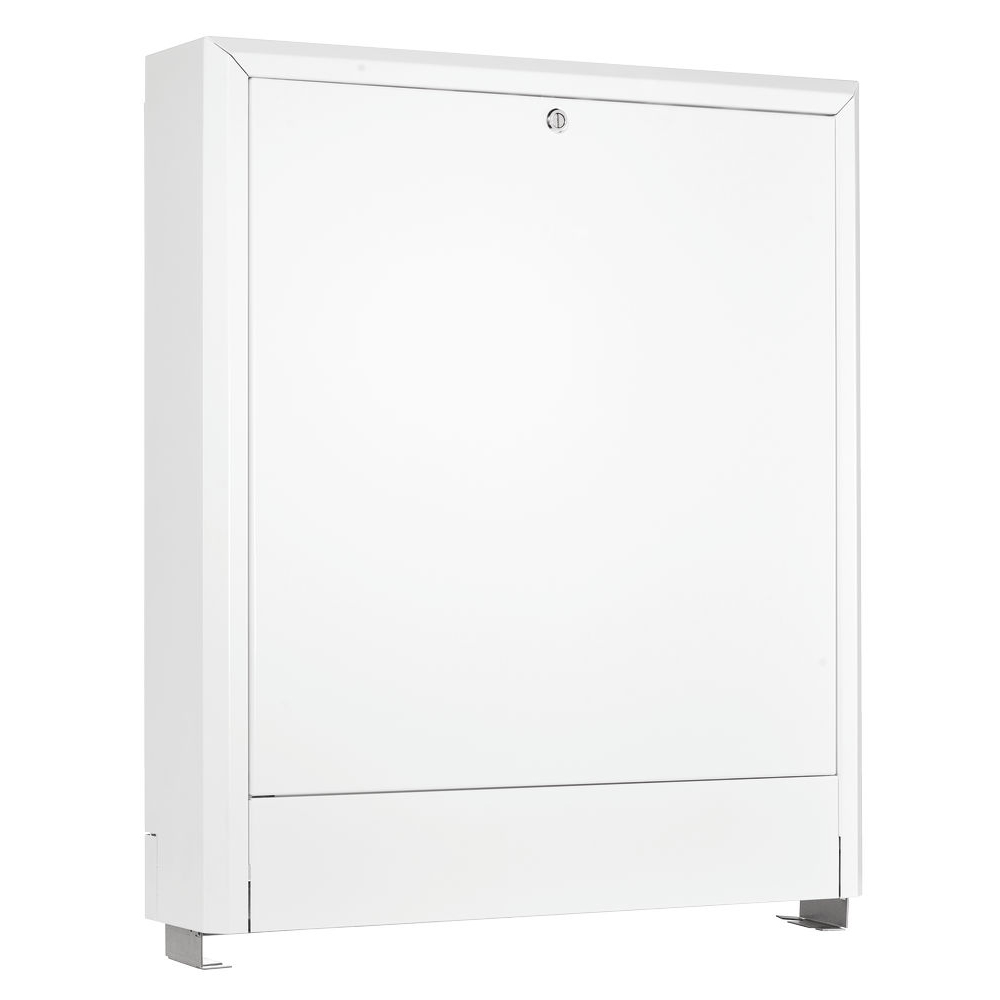 Buderus Logafloor Aufputz Verteilerschrank AP T 140 mm Fußbodenheizung weiss