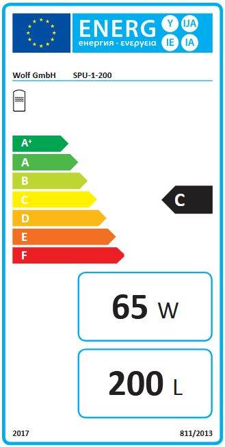 Wolf Pufferspeicher SPU-1-200 für Wärmepumpen Trennspeicher 2483884 CHA BWL BWS