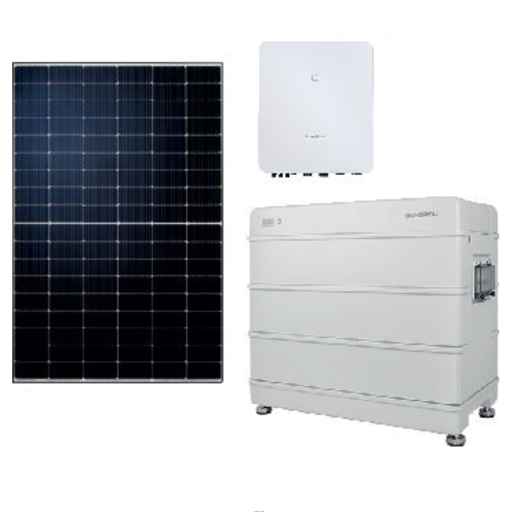 Buderus Photovoltaik PV Paket PV25 9,02 KWp Stromspeicher Sungrow SBR 9,6 kWh