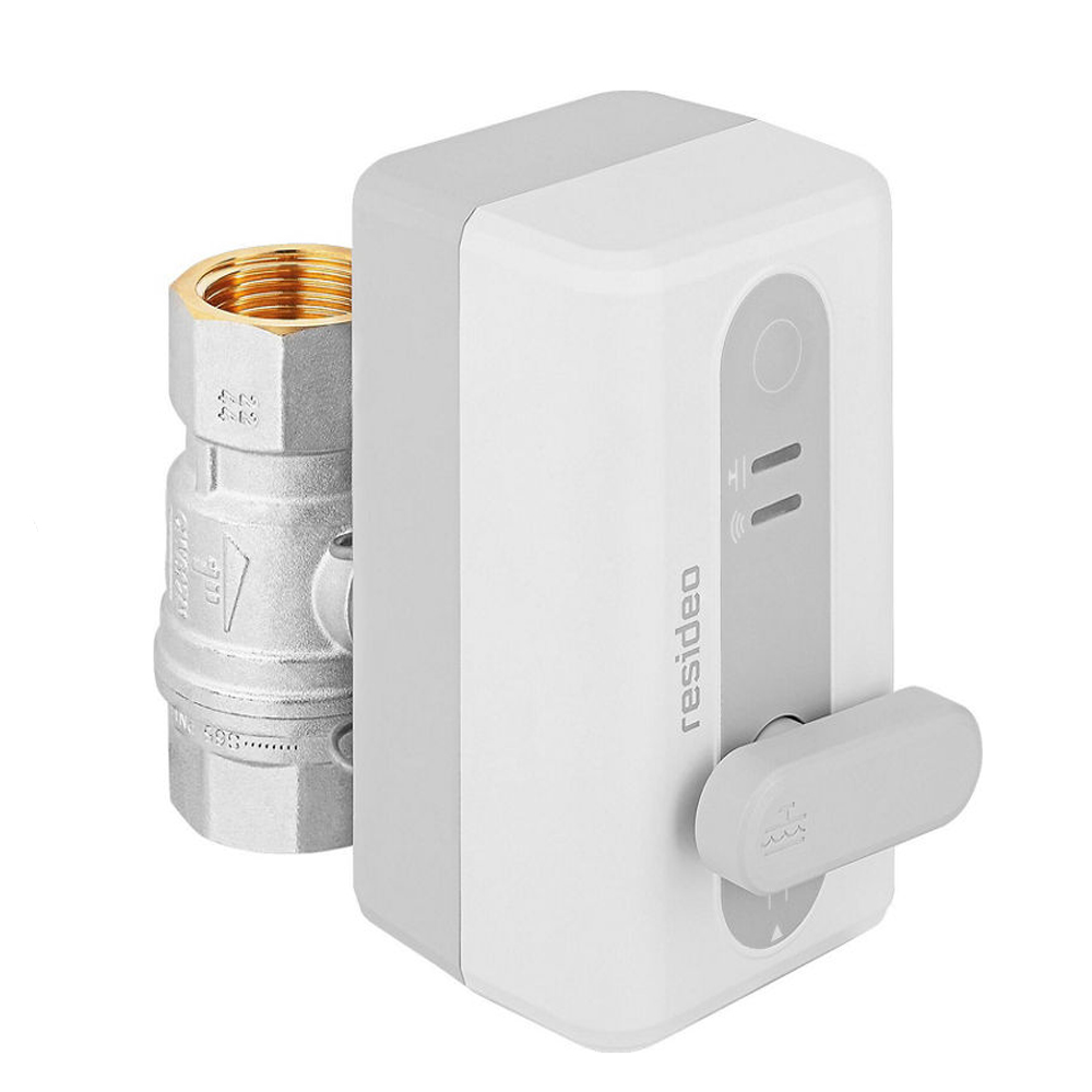 Resideo L5 WiFi Wasserleckage Absperrventil DN25 (1") Leckerkennungskabel