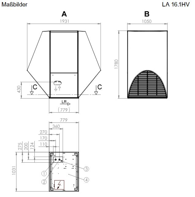 Novelan Luft Wärmepumpe LA 16.1HV 400V heizen frequenzgeregelt 10364901 ODU