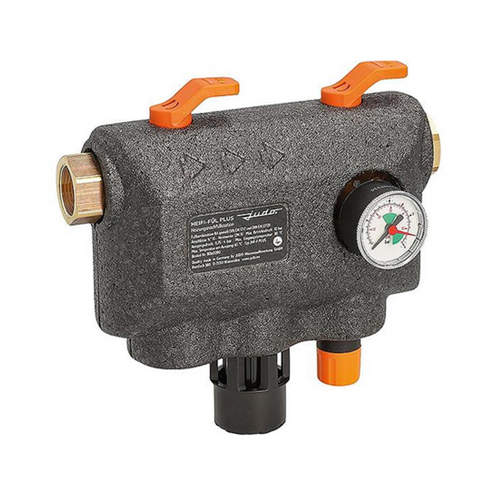 Füllarmatur HEIFI Fül PLUS,DN25 (3/4") mit Systemtrenner Typ BA und Druckminderer