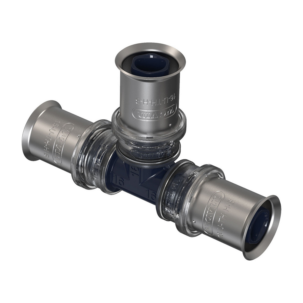 Wavin Tigris K5 Pressfitting Verbundrohr T32 T-Stück 32 x 32 x 32 mm VPE=5 Stk