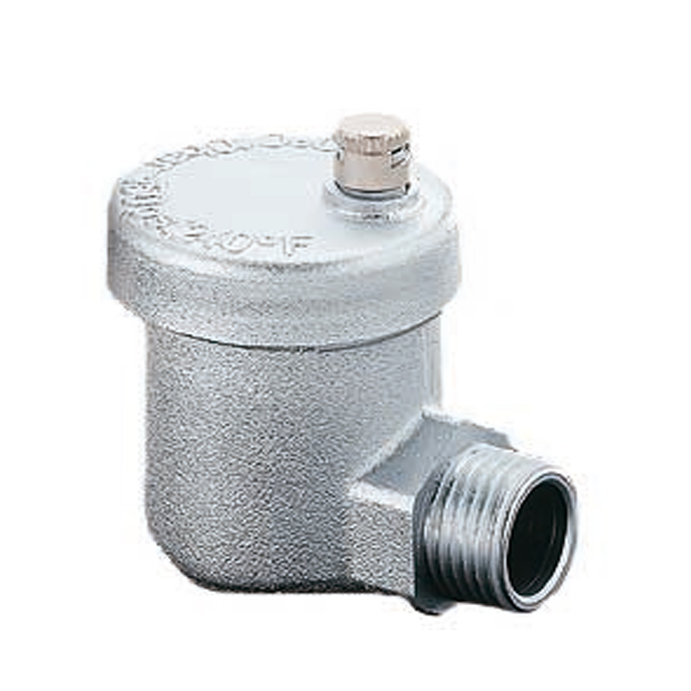 Oventrop Schnellentlüfter 1/2" AG PN 1 vern. Winkelanschluss ohne Absperrautomat