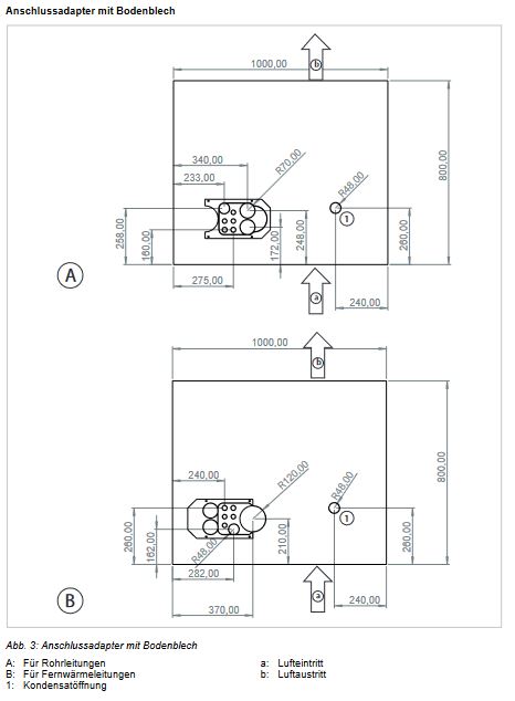 Remko LWM 80 Luft Wärmepumpe Monoblock 1-7 kW ALU 262080 Heizen Kühlen