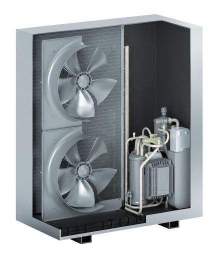 Viessmann Paket Vitocal 151-A 11,1 kW 400V Z028380 Luft Wärmepumpe Anschluss rechts