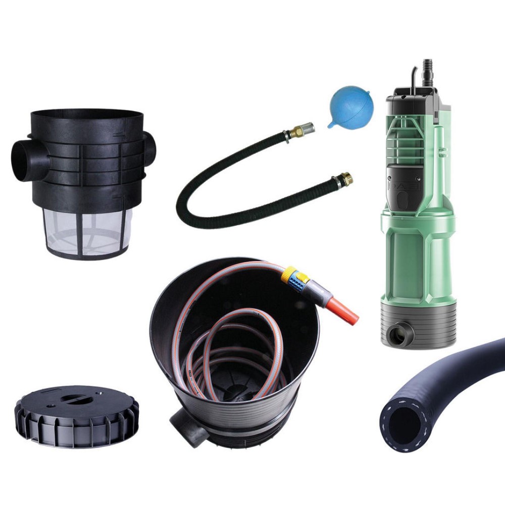 Intewa Komplettpaket für Gartenbewässerung max 5700 l/h DN 25 (1") 320005