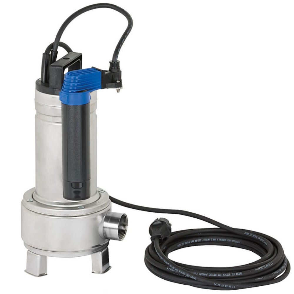 Schmutzwasserpumpe Lowara TypDOMO 7VX/B GT mit Schwimmschalter 0,55kW 15600 l/h