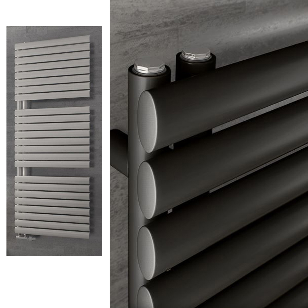 Design Badheizkörper Forte Up anthrazit Paneelheizkörper horizontal Badwärmer