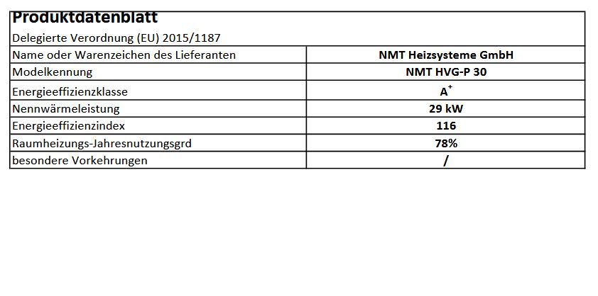 NMT Kombikessel HVG Pellet 30 30/29 kW NMT-HVGP-30 inkl. Touchscreensteuerung