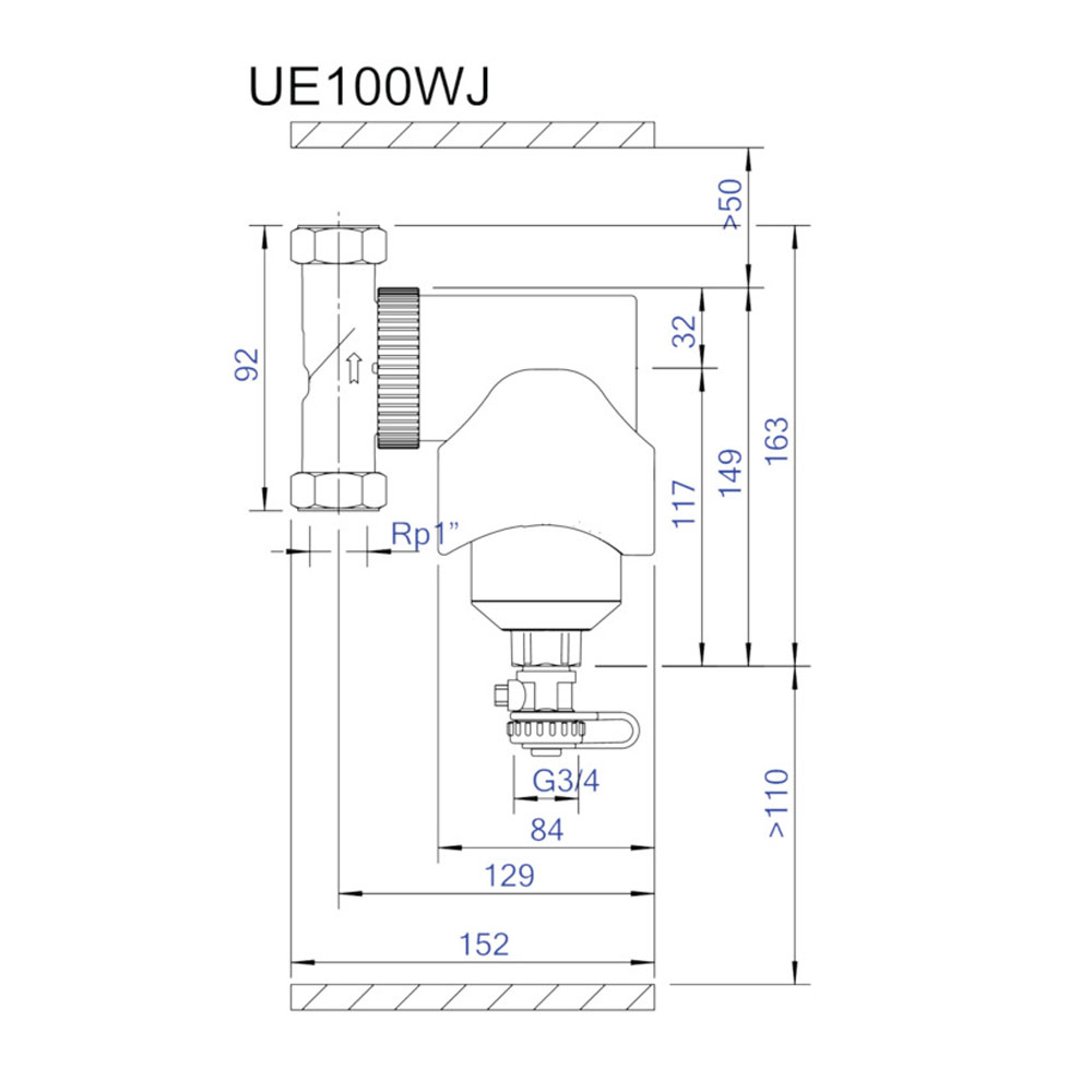 SpiroTrap Magnetit Schlammabscheider Schlammabscheider MB3 Magnet